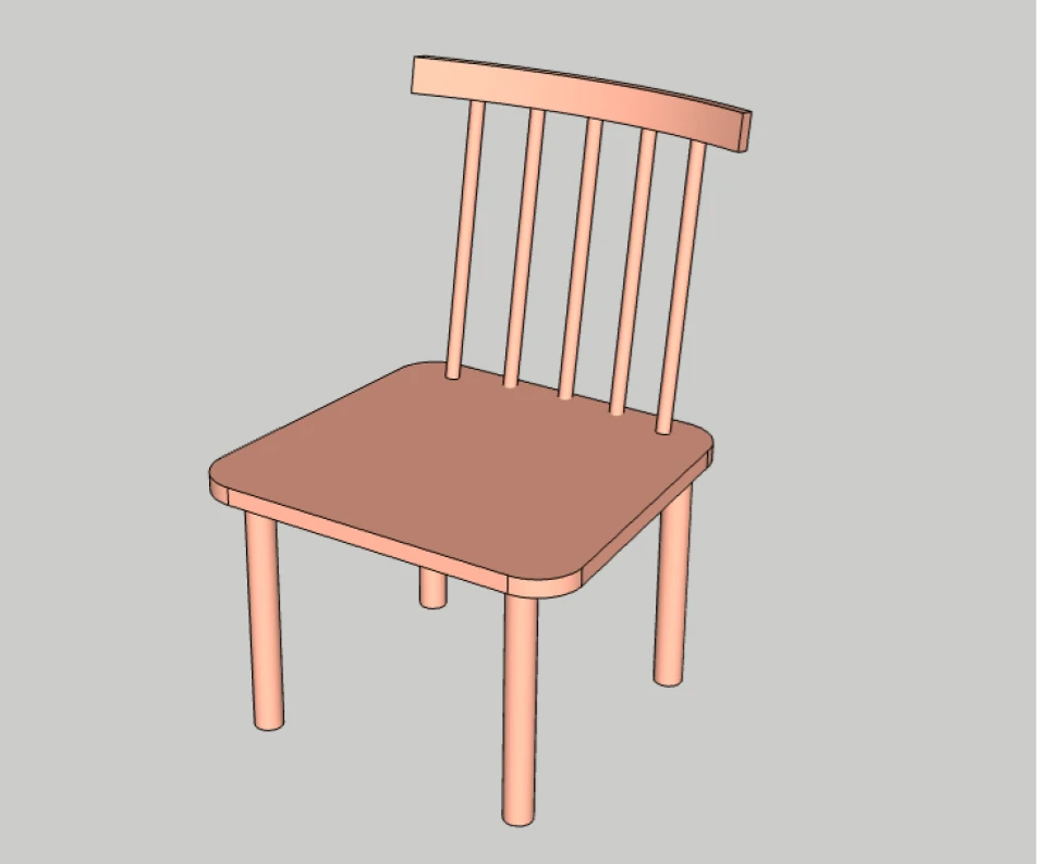 この椅子を作ります