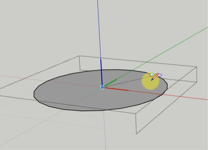 円ツールで平面図を作る