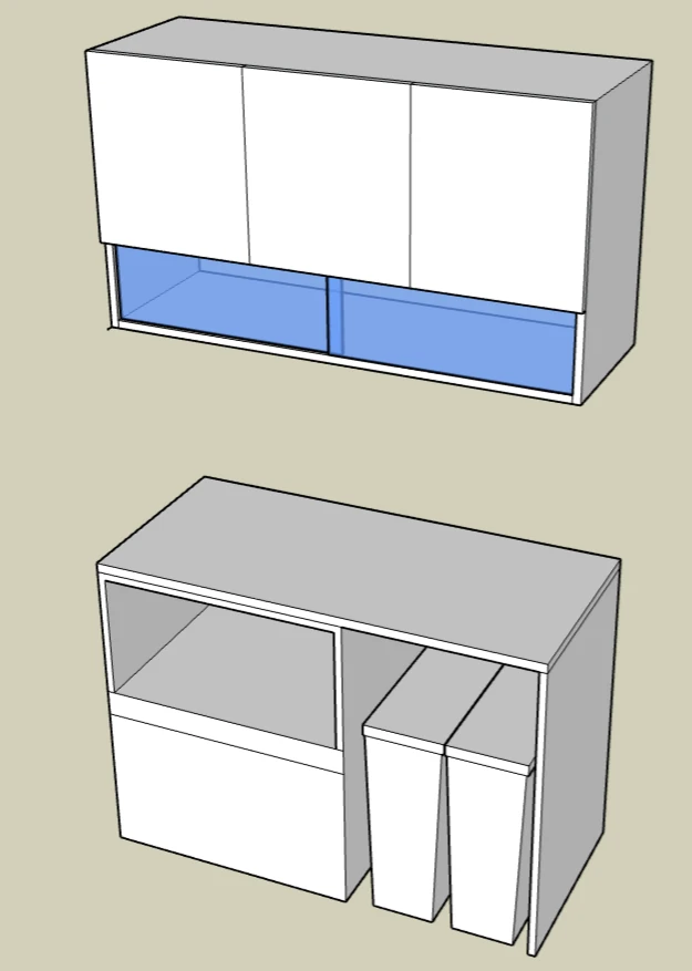 収納棚の3Dモデル