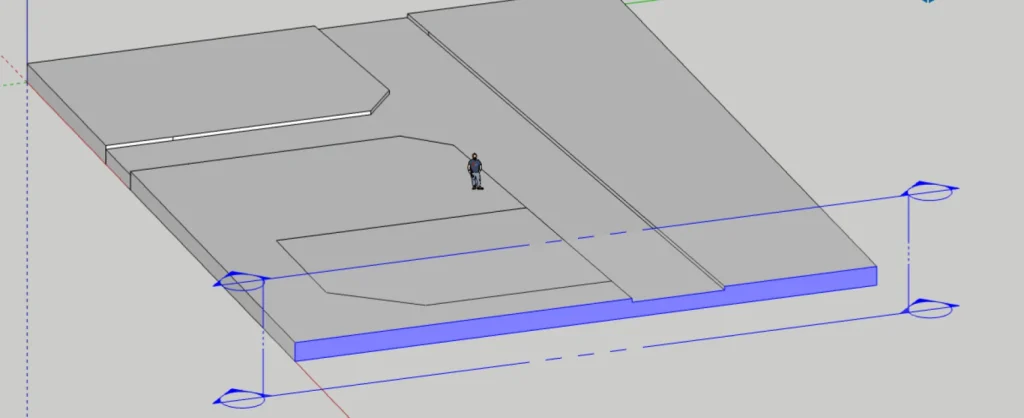 入力した敷地図を立体化してみる